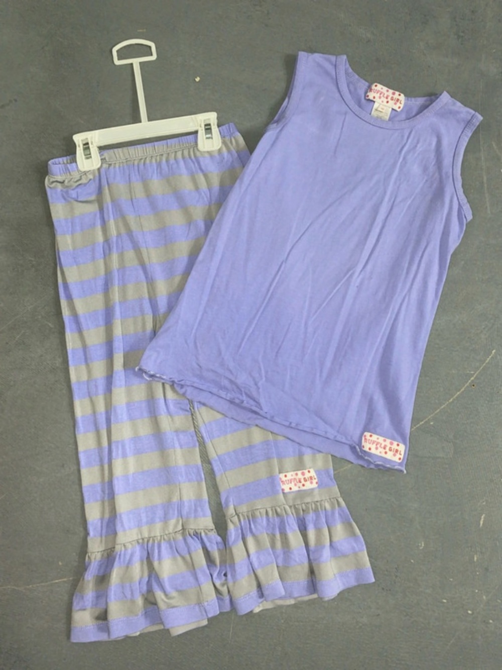Ruffle girl outfit